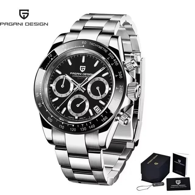 PD-1644 PAGANI DESIGN 2026 New Men Watch Top Brand Luxury Mens Quartz Wristwatch Man Chronograph Waterproof Watches for Men Gift