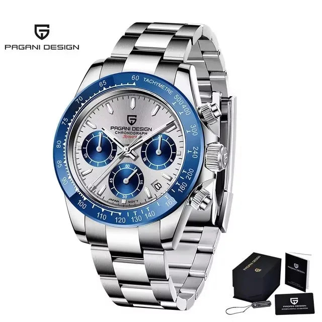 PD-1644 PAGANI DESIGN 2026 New Men Watch Top Brand Luxury Mens Quartz Wristwatch Man Chronograph Waterproof Watches for Men Gift