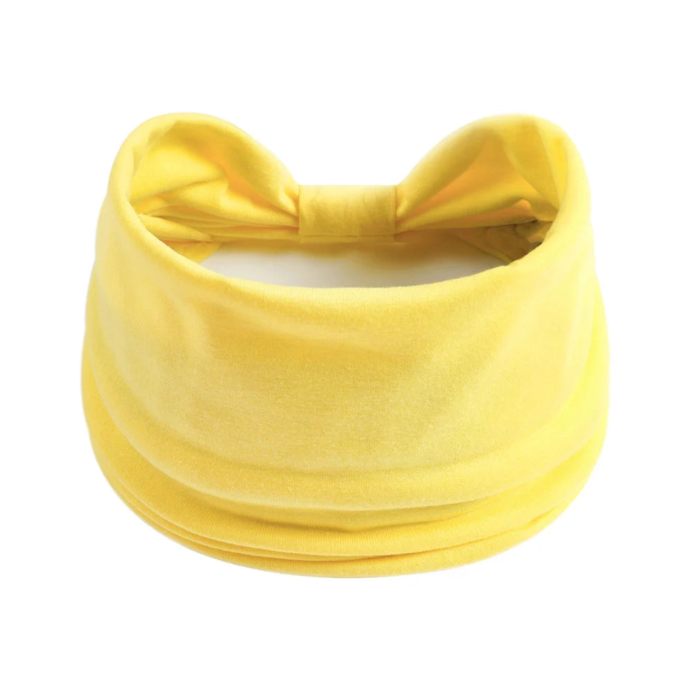 Wide Headbands for Women Stylish Head Wraps Boho Hairbands Sport Yoga Turban Cotton Non-Slip Bandana Hair Accessories