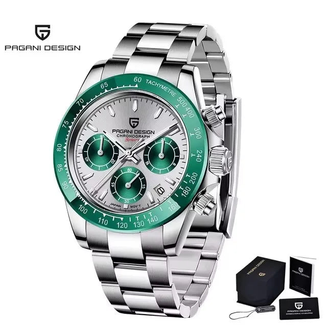 PD-1644 PAGANI DESIGN 2026 New Men Watch Top Brand Luxury Mens Quartz Wristwatch Man Chronograph Waterproof Watches for Men Gift