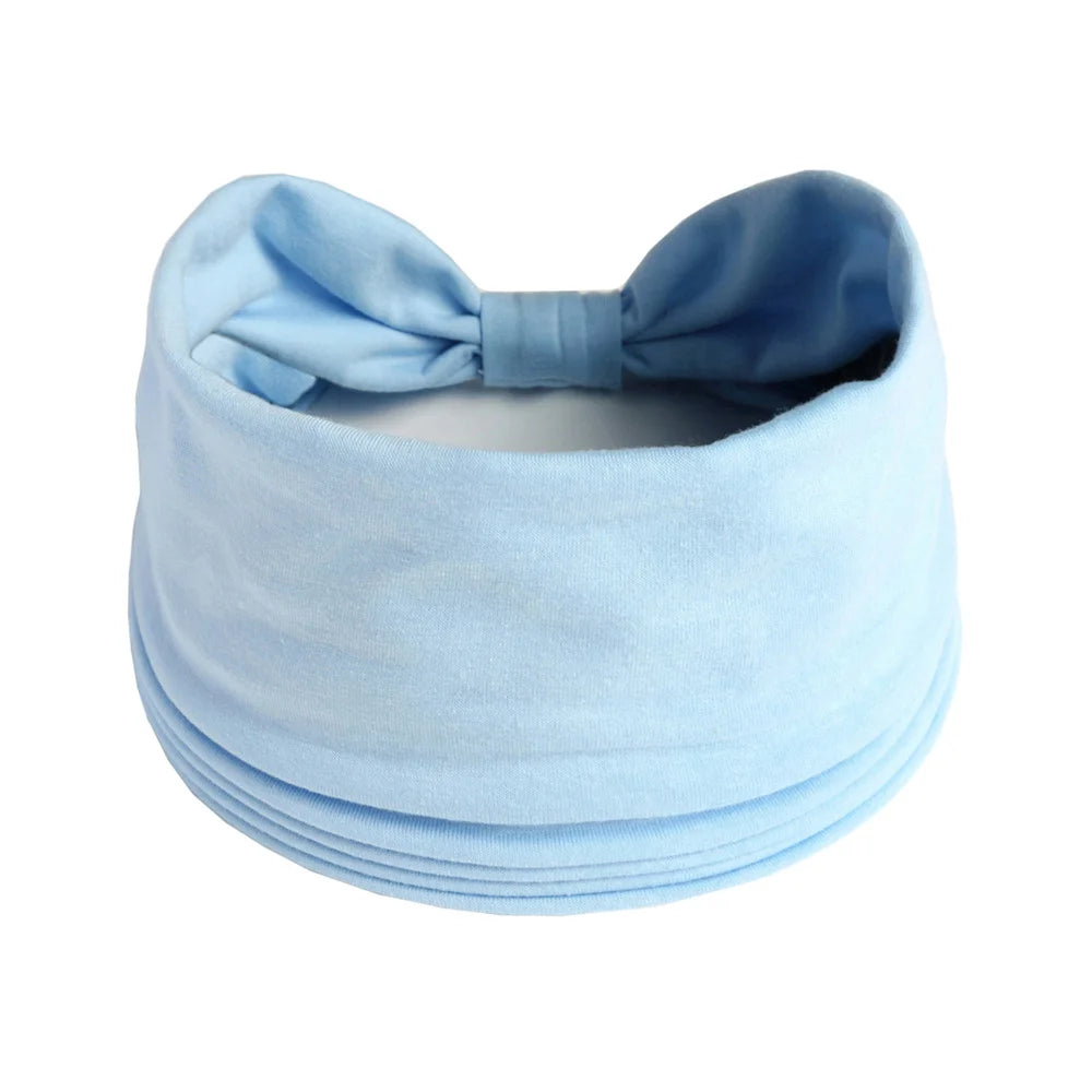 Wide Headbands for Women Stylish Head Wraps Boho Hairbands Sport Yoga Turban Cotton Non-Slip Bandana Hair Accessories