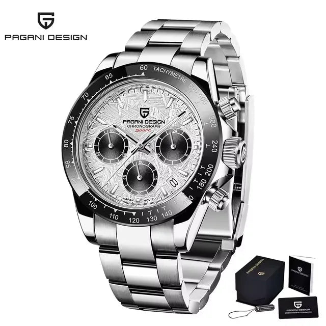PD-1644 PAGANI DESIGN 2026 New Men Watch Top Brand Luxury Mens Quartz Wristwatch Man Chronograph Waterproof Watches for Men Gift