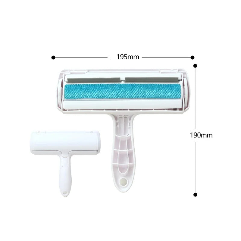 Pet Hair Remover Roller Lint Brush Dog Cat Fur Cleaning Tool for Home Furniture Sofa Clothes GWFD07