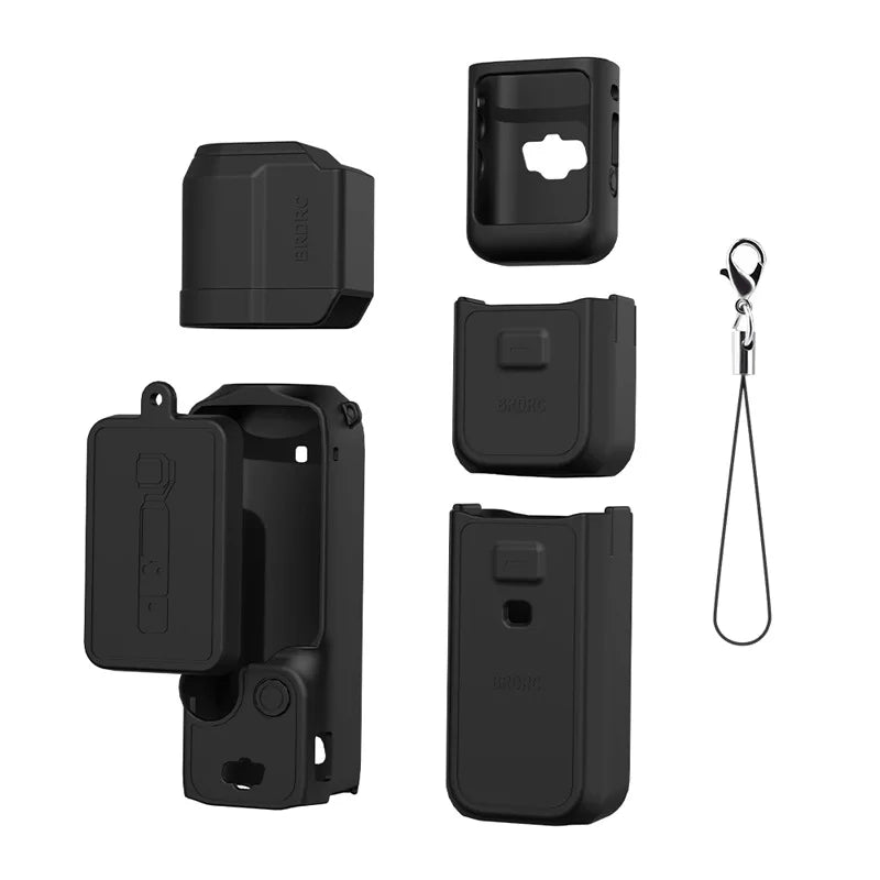 Case for DJI OSMO Pocket 4 3 Silicone Protective Cover Anti-Scratch Lens Cap Protector for Pocket4 Case Camera Shell Accessories