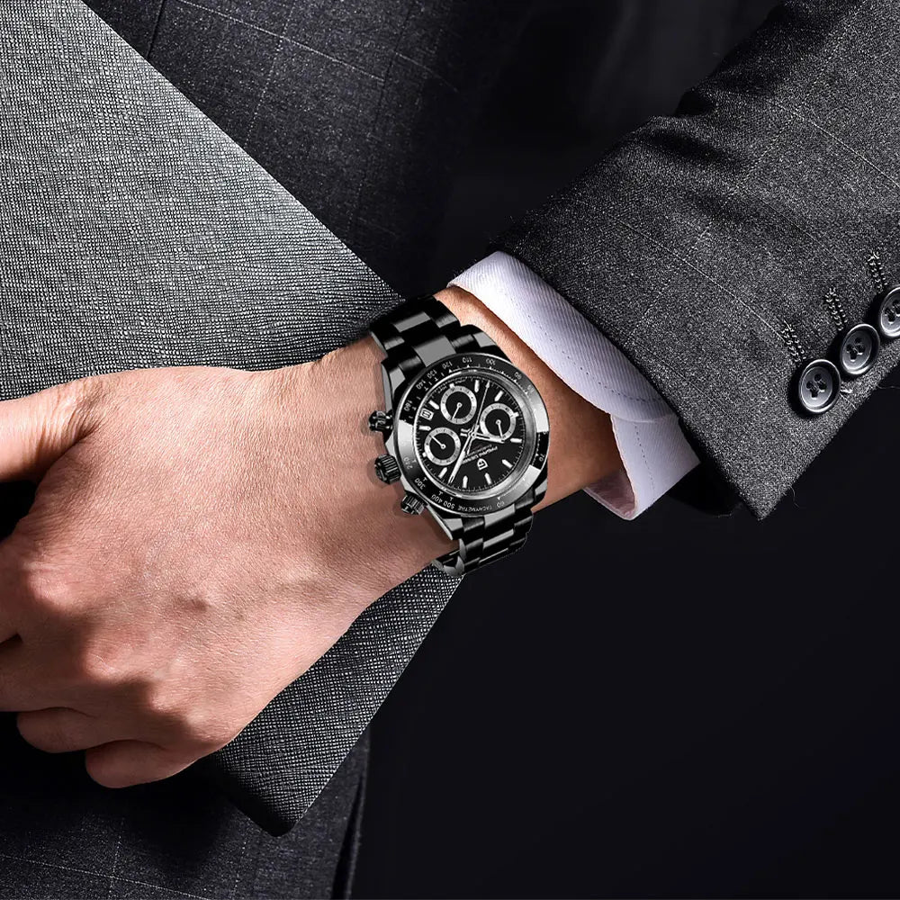 PD-1644 PAGANI DESIGN 2026 New Men Watch Top Brand Luxury Mens Quartz Wristwatch Man Chronograph Waterproof Watches for Men Gift