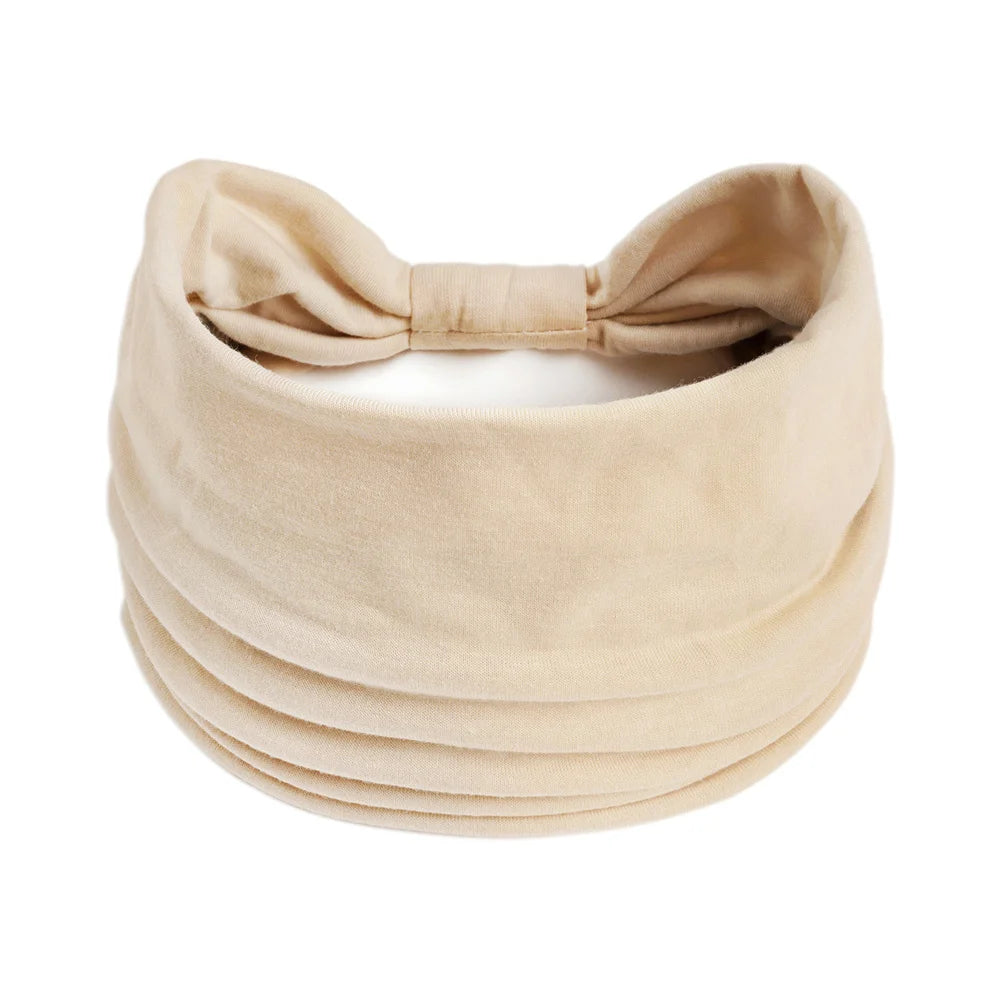 Wide Headbands for Women Stylish Head Wraps Boho Hairbands Sport Yoga Turban Cotton Non-Slip Bandana Hair Accessories